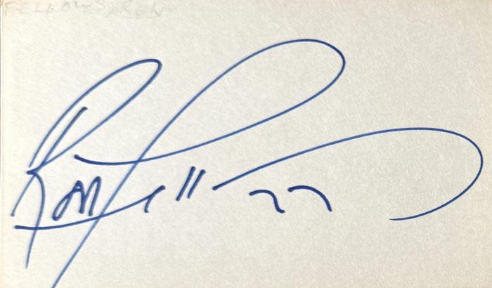 Ron Fellows - Dallas Cowboys