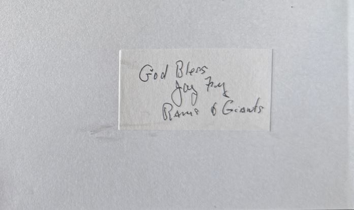 Jay Fry - New York Giants