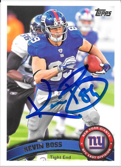 Kevin Boss - New York Giants