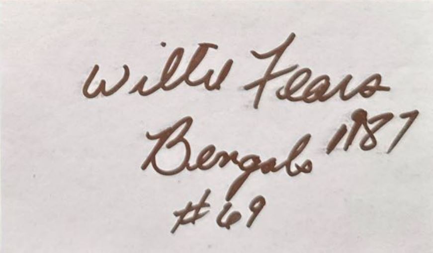 Willie Fears - Cincinnati Bengals