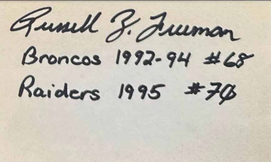 Russ Freeman - Denver Broncos