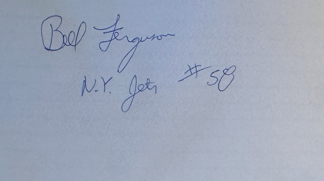 Bill Ferguson - New York Jets