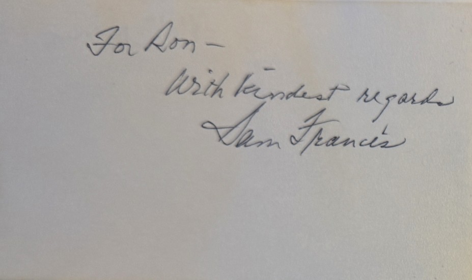 Sam Francis - Chicago Bears