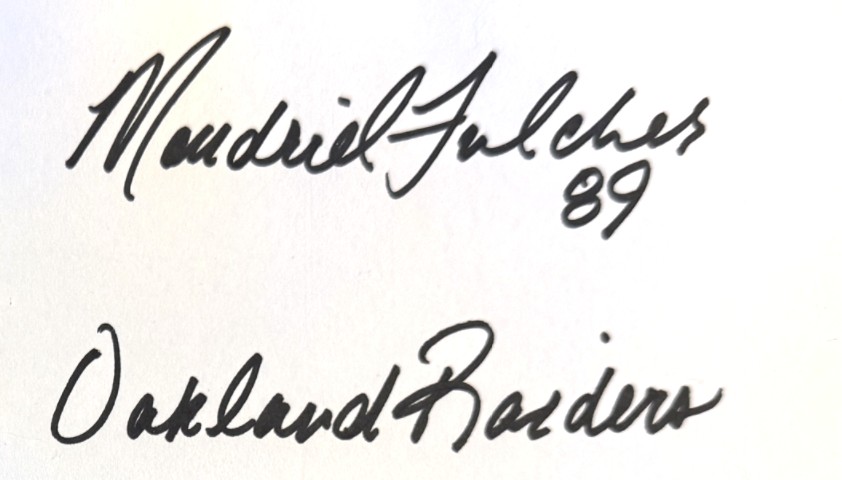 Mondriel Fulcher - Oakland Raiders