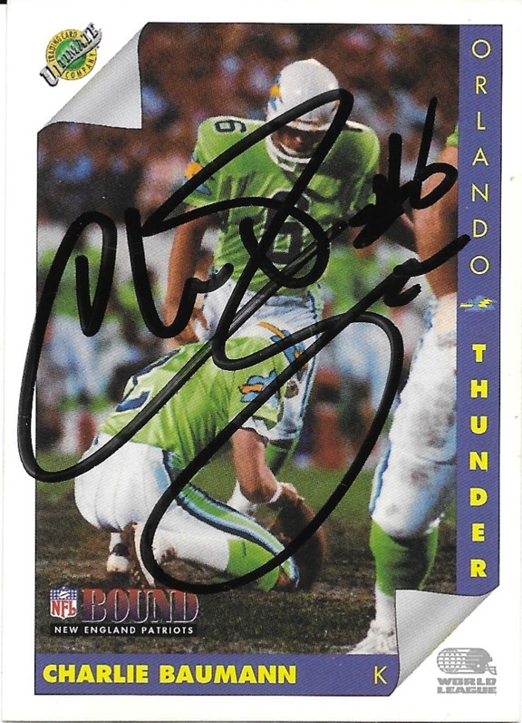 Charlie Baumann - Orlando Thunder