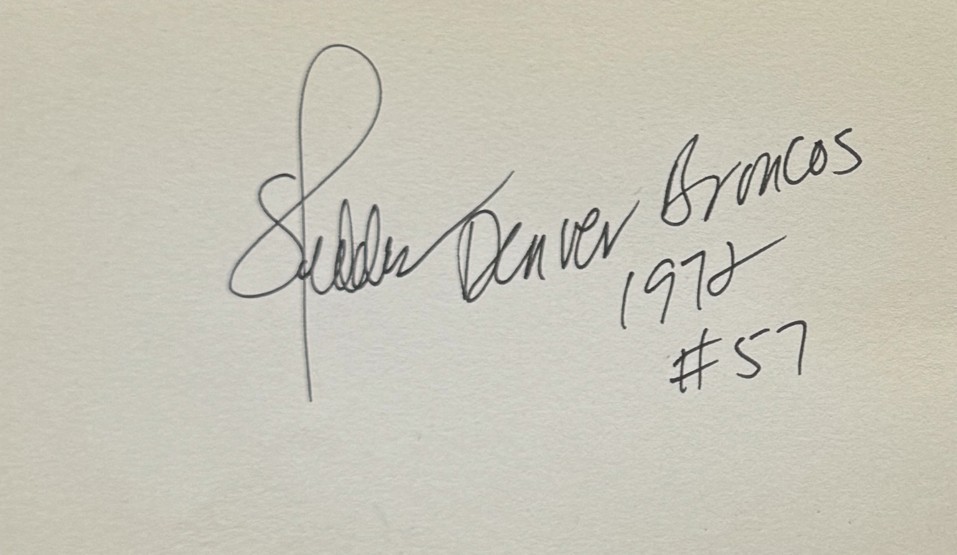 Bob Geddes - Denver Broncos