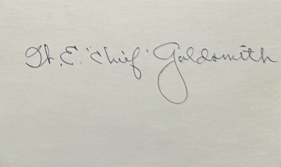 Wendell Goldsmith - New York Giants