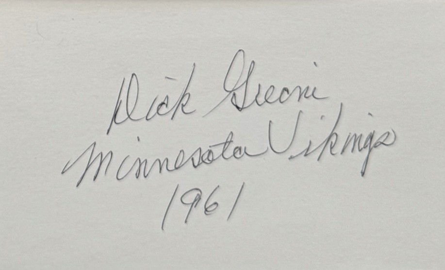 Dick Grecni - Minnesota Vikings
