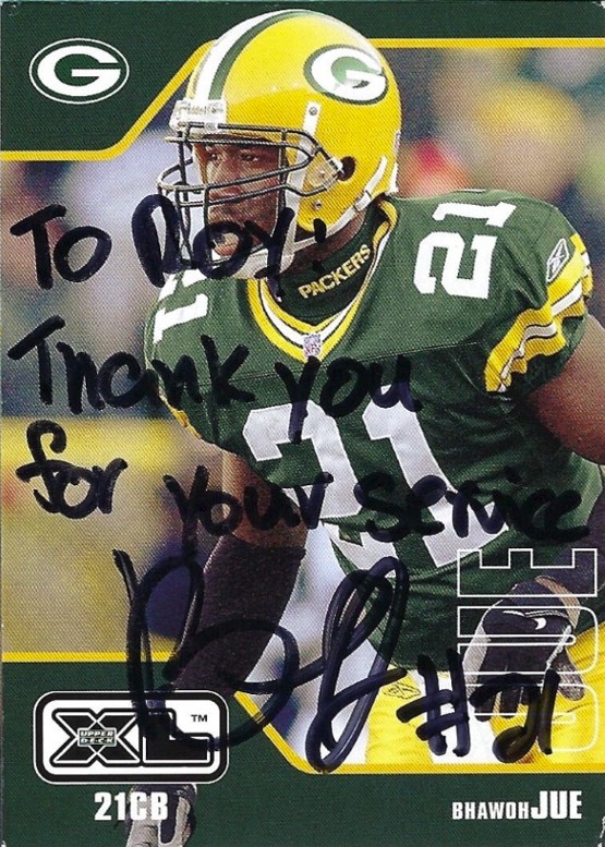 Bhawoh Jue - Green Bay Packers