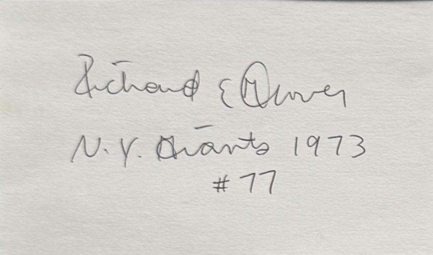 Rich Glover - New York Giants