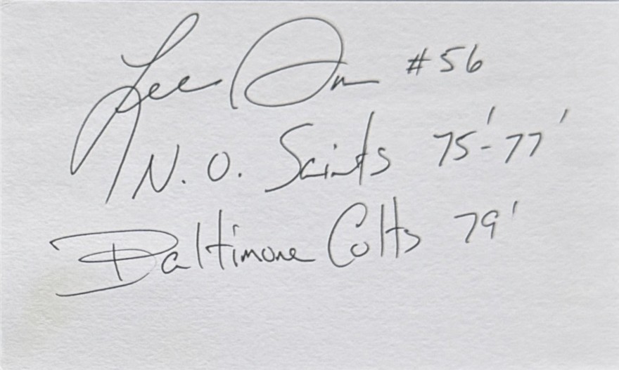 Lee Gross - New Orleans Saints