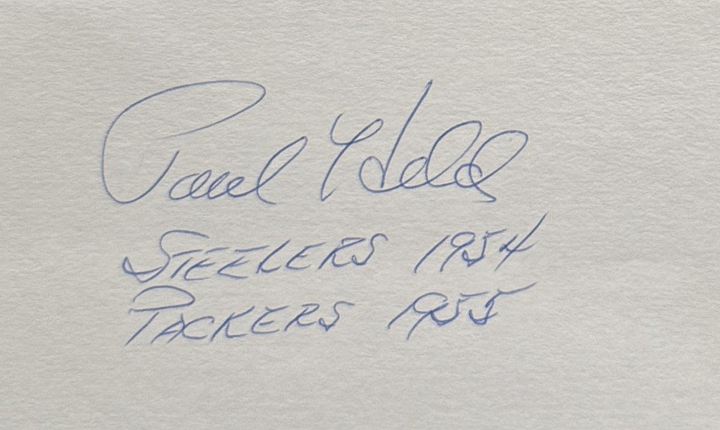 Paul Held - Pittsburgh Steelers