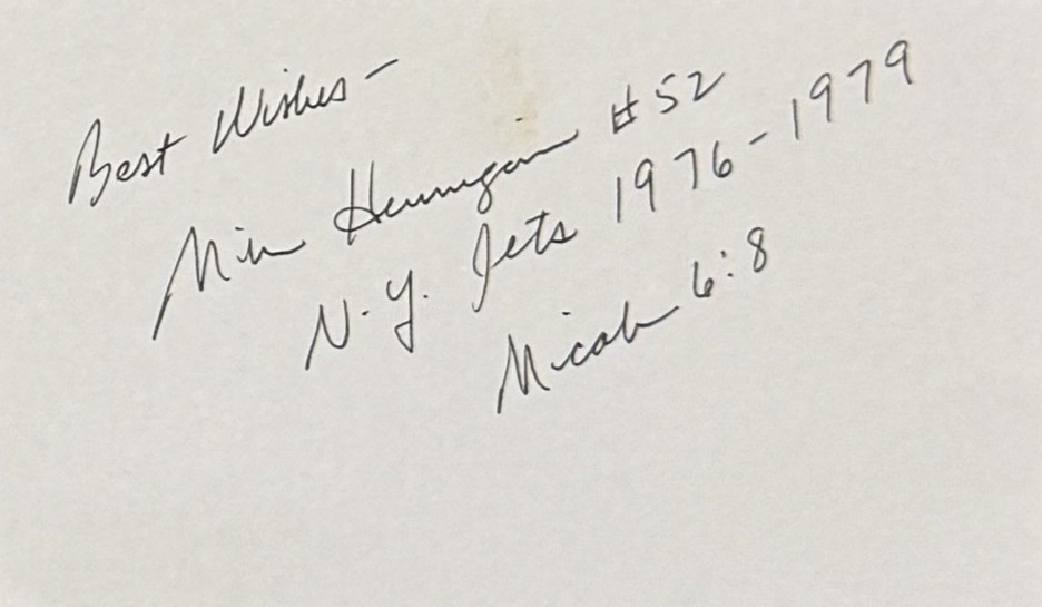 Mike Hennigan - Detroit Lions