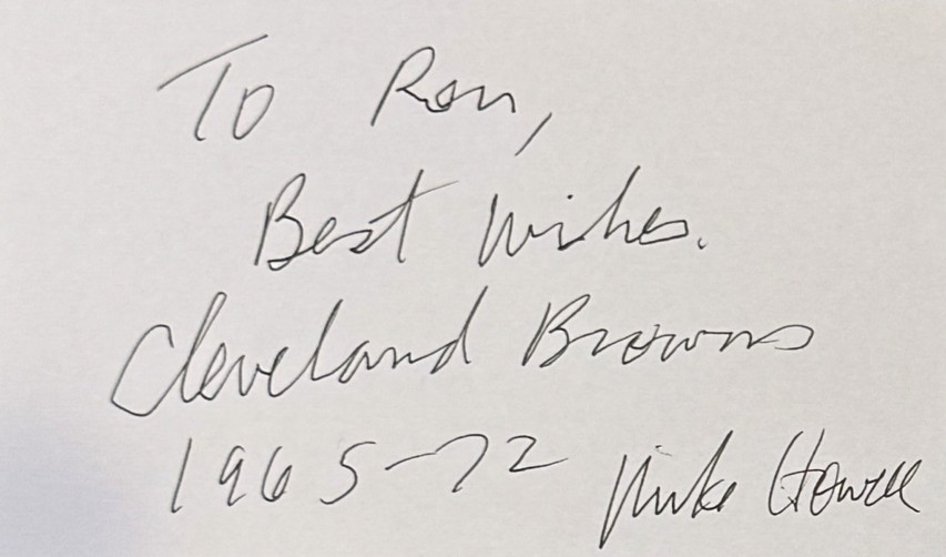 Mike Howell - Cleveland Browns