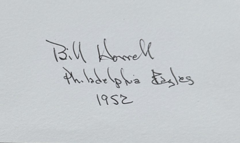 Bill Horrell - Philadelphia Eagles