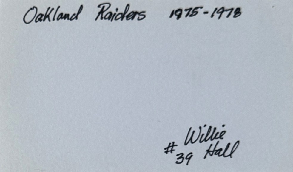 Willie Hall - New Orleans Saints