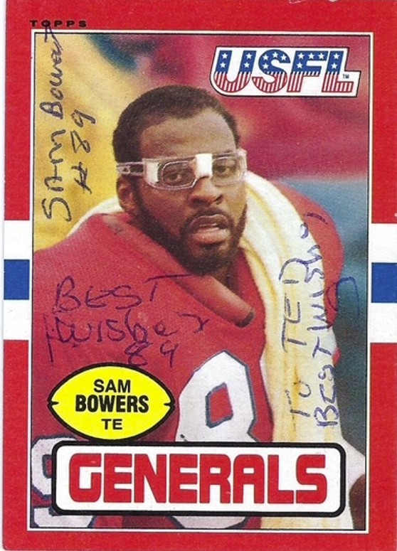 Sam Bowers - New Jersey Generals