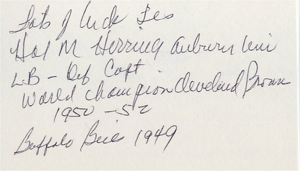 Hal Herring - Buffalo Bills