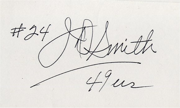 J.D. Smith - San Francisco 49ers