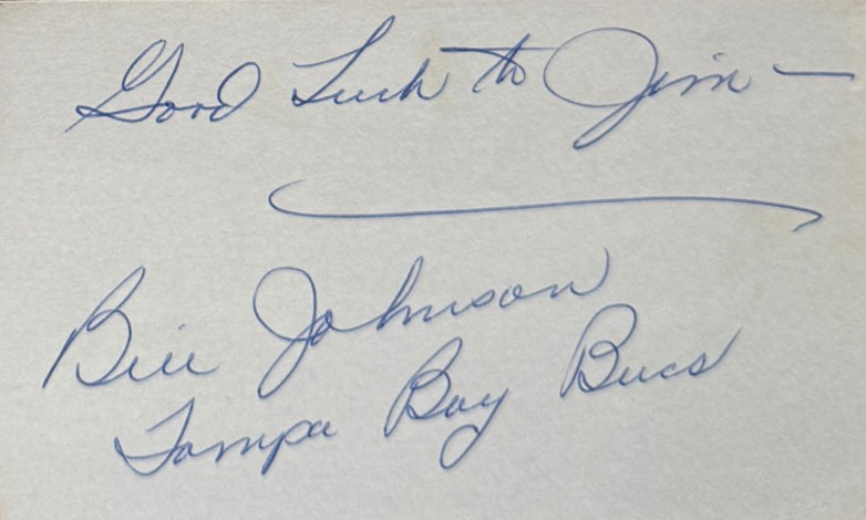 Bill Johnson - San Francisco 49ers