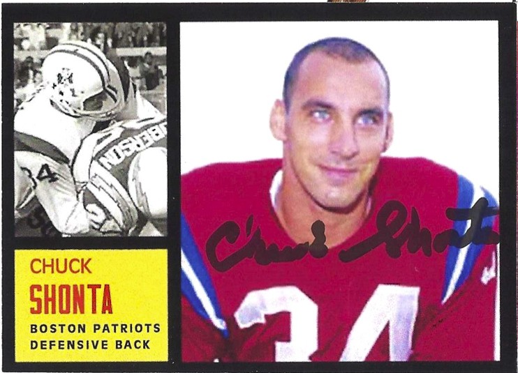 Chuck Shonta - Boston Patriots