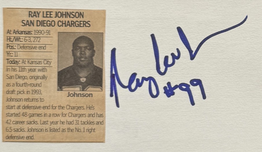 Raylee Johnson - San Diego Chargers