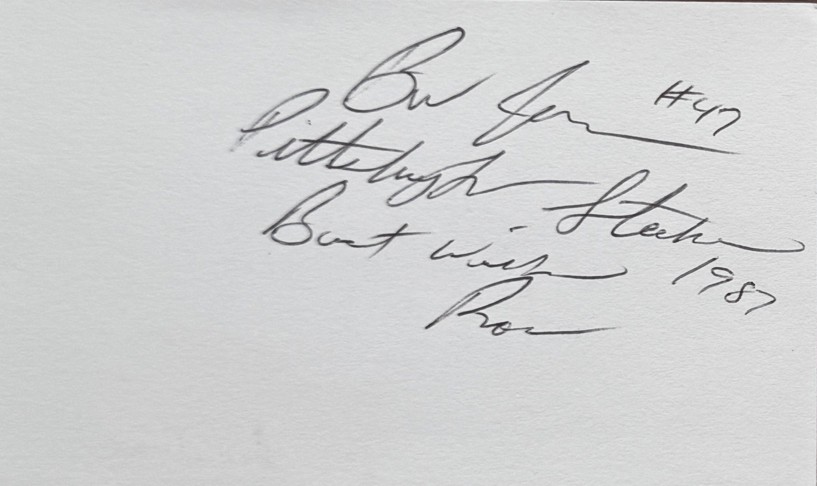 Bruce Jones - Pittsburgh Steelers