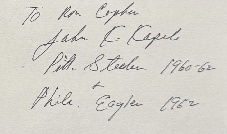 John Kapele - Pittsburgh Steelers