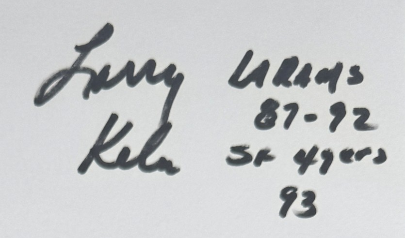 Larry Kelm - Los Angeles Rams