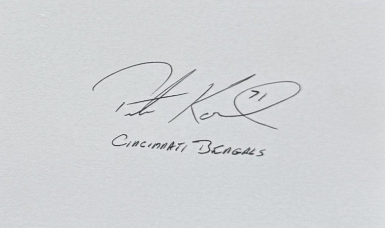 Pete Koch - Cincinnati Bengals