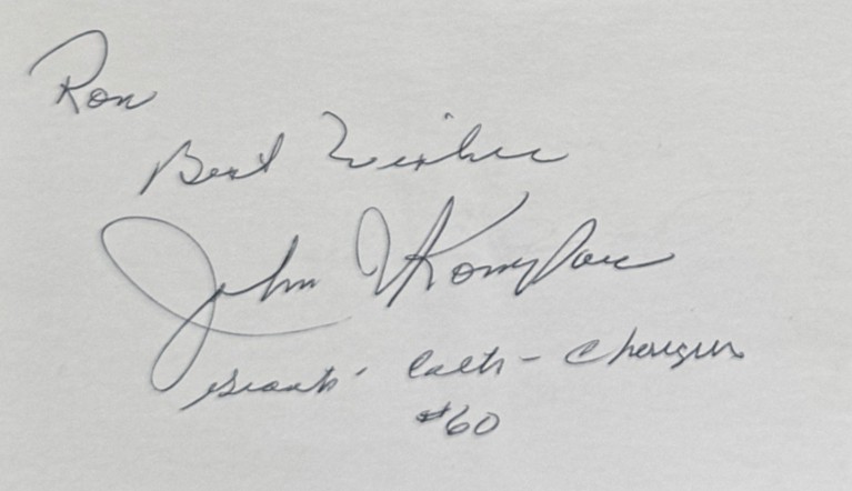 John Kompara - Los Angels Chargers