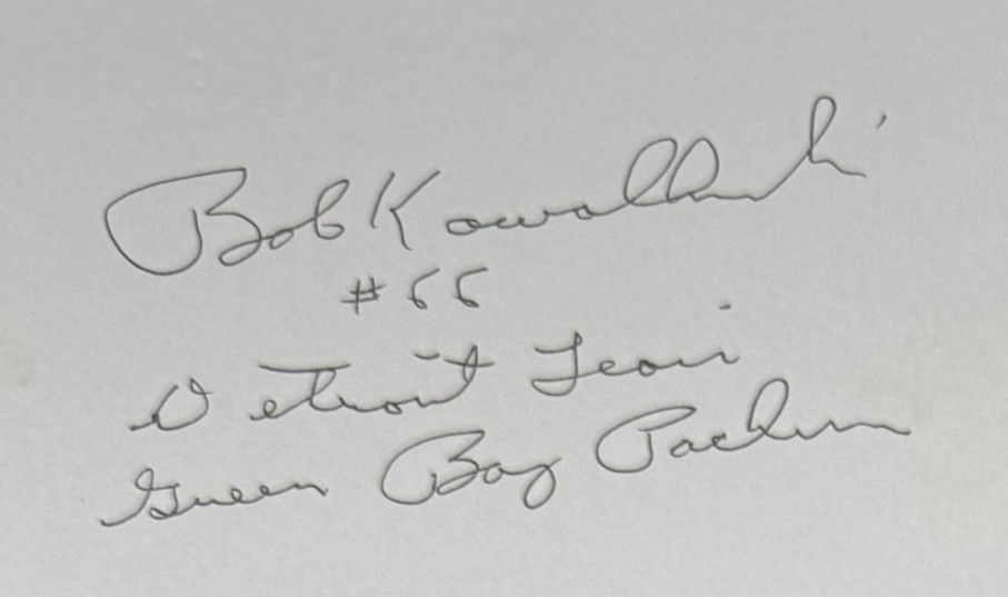 Bob Kowalkowski - Detroit Lions