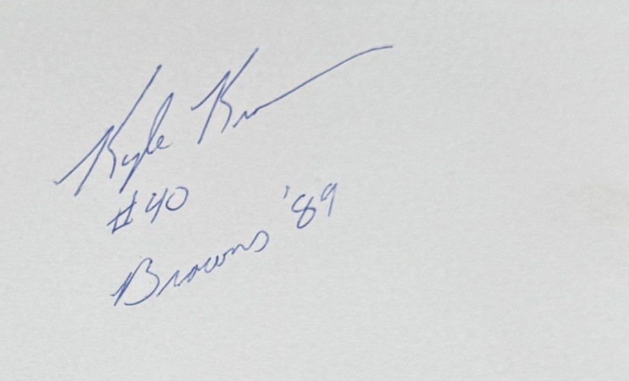 Kyle Kramer - Cleveland Browns