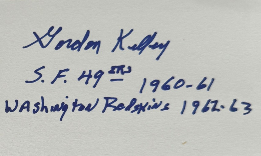 Gordon Kelley - San Francisco 49ers