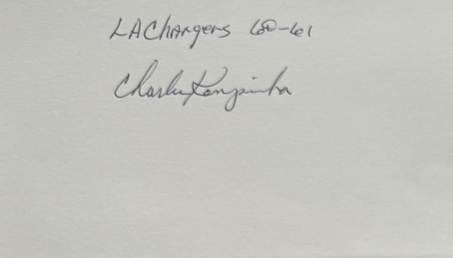 Charlie Kempinska - Los Angeles Chargers