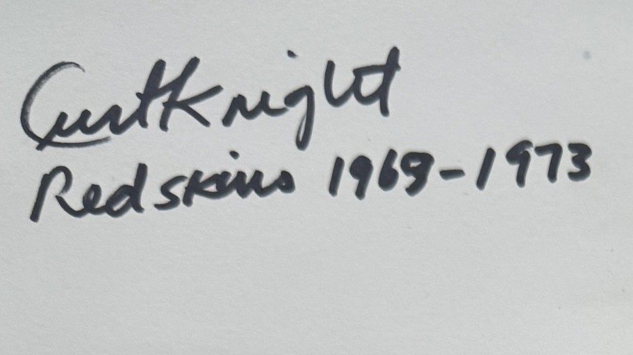 Curt Knight - Washington Redskins