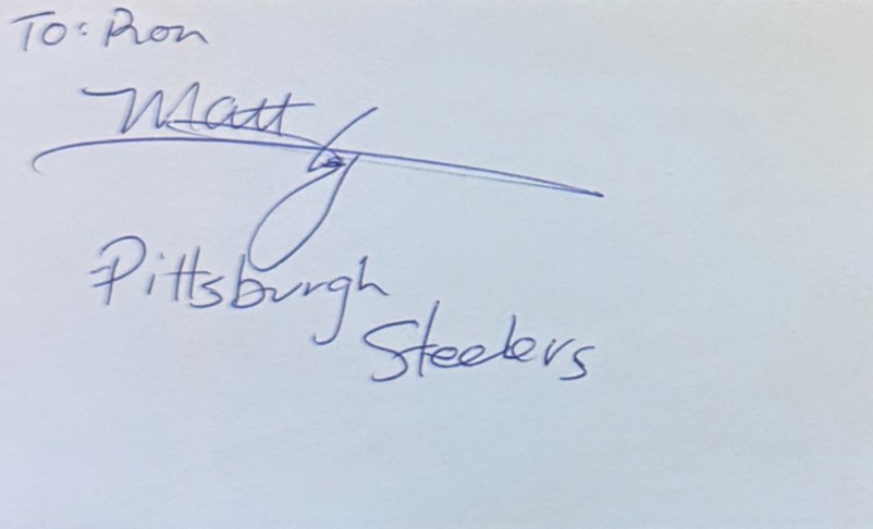 Matt Kranchick - Pittsburgh Steelers