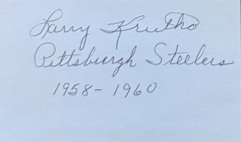 Larry Krutko - Pittsburgh Steelers