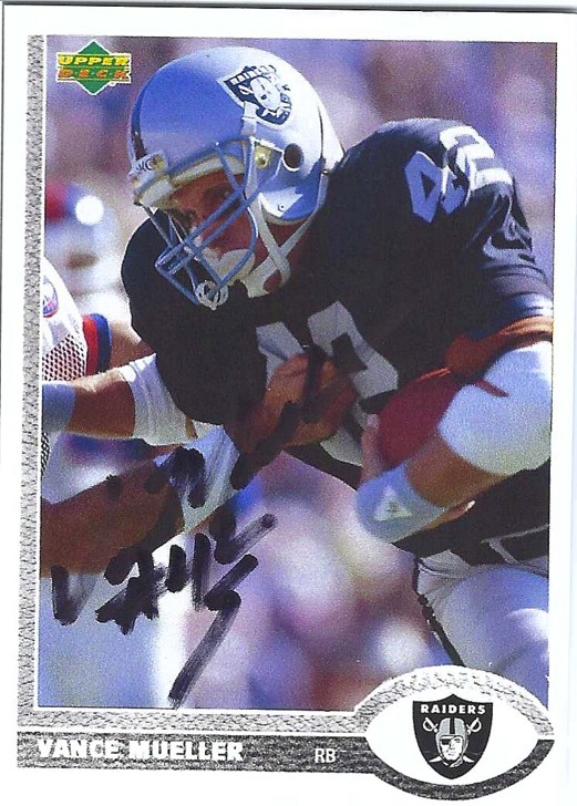 Vance Mueller - Oakland Raiders
