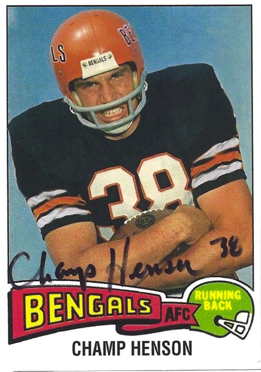 Champ Henson - Cincinnati Begals