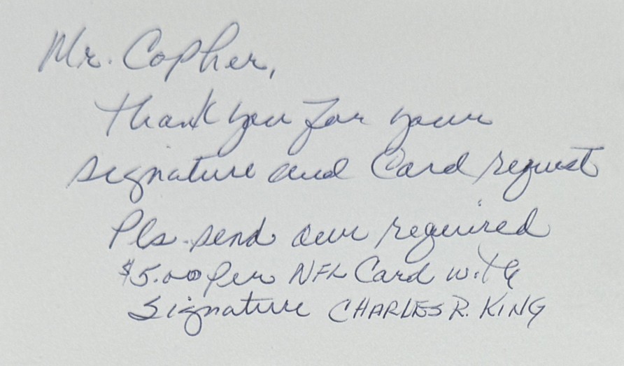 Charlie King - Buffalo Bills