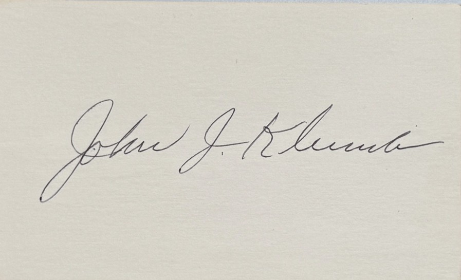 John Klumb - Chicago Cardinals