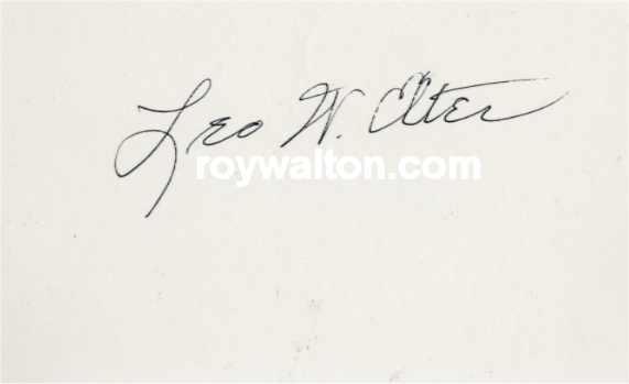 Leo Elter - Pittsburgh Steelers