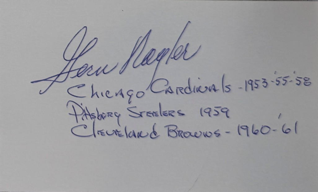 Gern Nagler - Chicago Cardinals