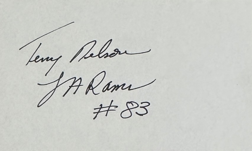 Terry Nelson - Los Angeles Rams