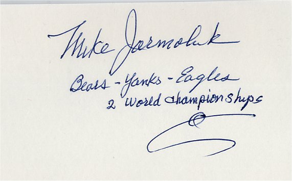 Mike Jarmoluk - Chicago Bears