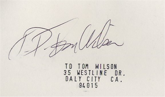 Tommy Wilson - Los Angeles Rams