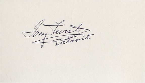 Tony Furst - Detroit Lions