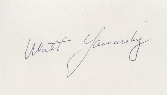 Walt Yowarsky - Washington Redskins