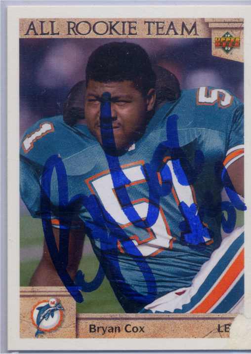 Bryan Cox - Miami Dolphins